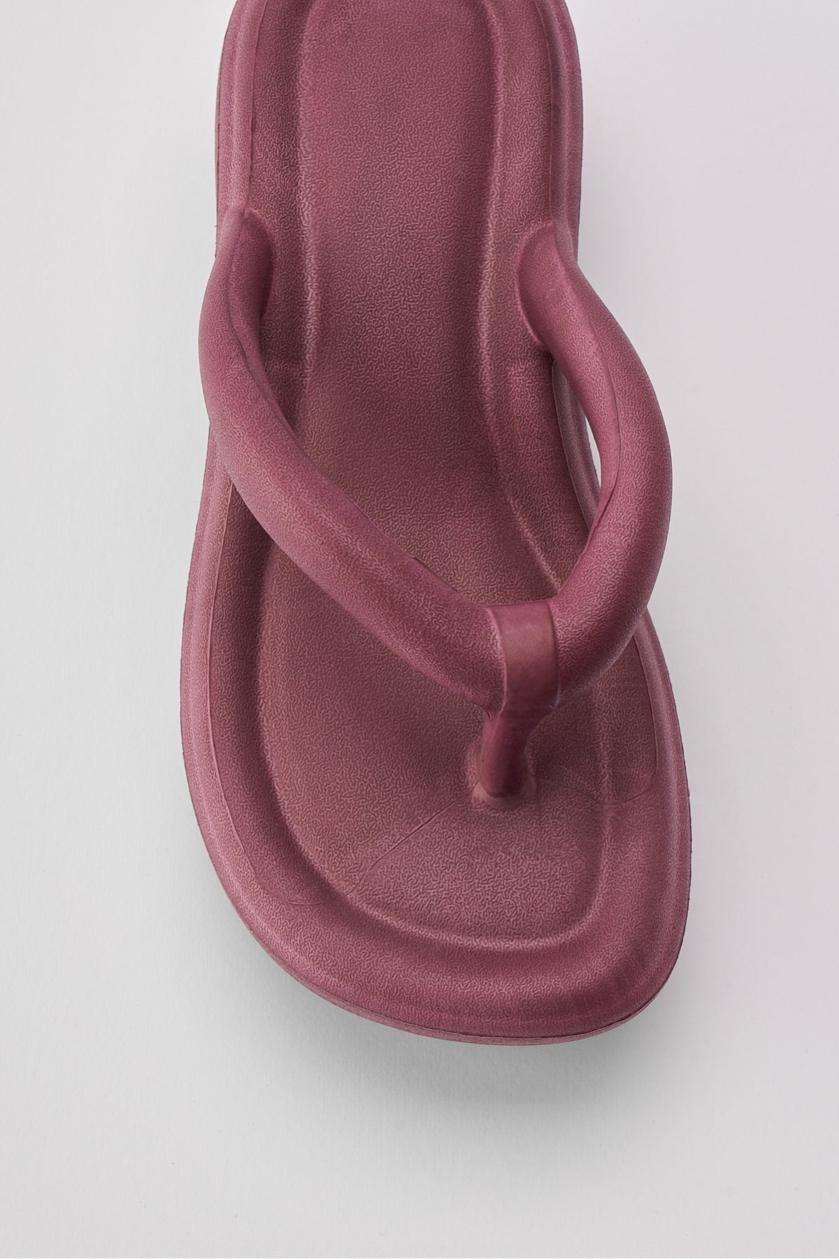 Milla Vişne Parmak arası Eva Yazlık Plaj - Günlük Platform Terlik