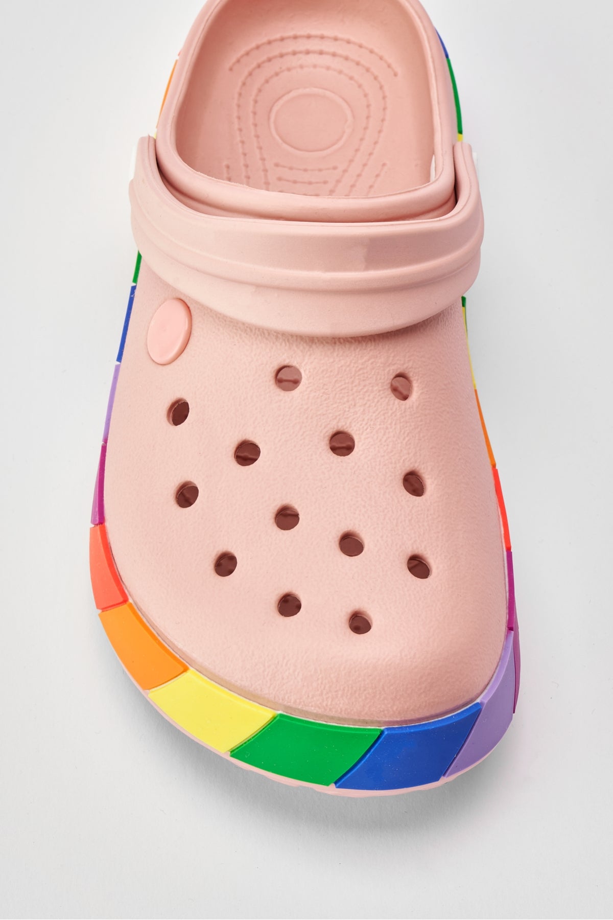 Samesa Pembe gökkuşağı Clogs Eva Yazlık Plaj - Günlük Terlik