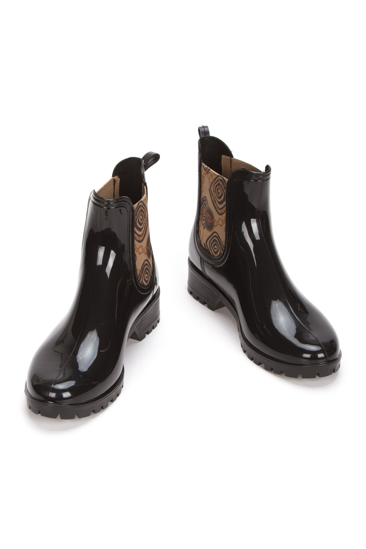 Ducie Londan leopard bayan yağmur botu