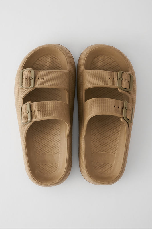 Leon Bej Erkek Çift tokalı Eva Plaj Terliği